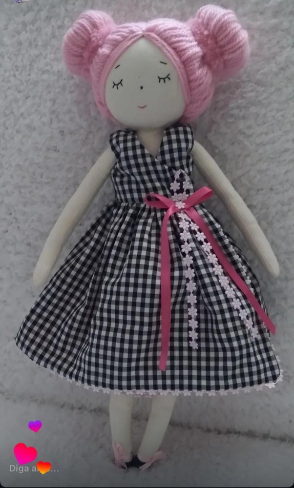 Boneca artesanal Serena — foto 2