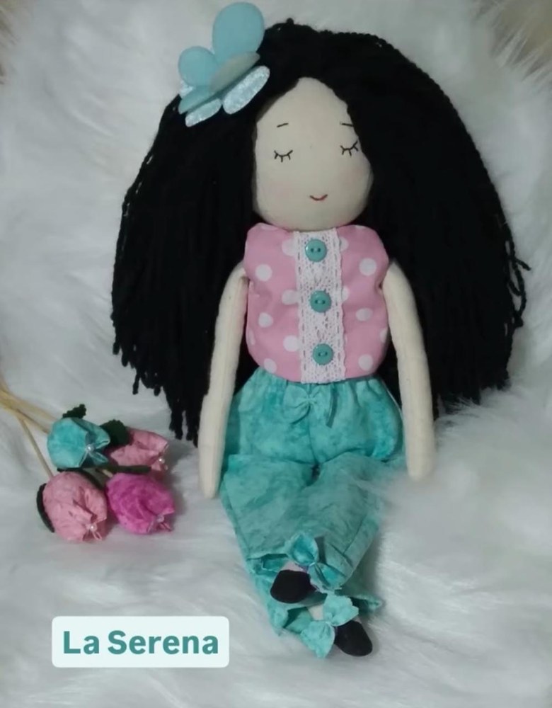Boneca artesanal Serena — foto 3