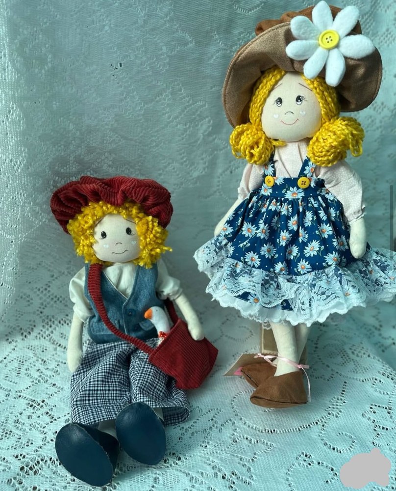 Boneca artesanal Giulia & Matteo — foto 2