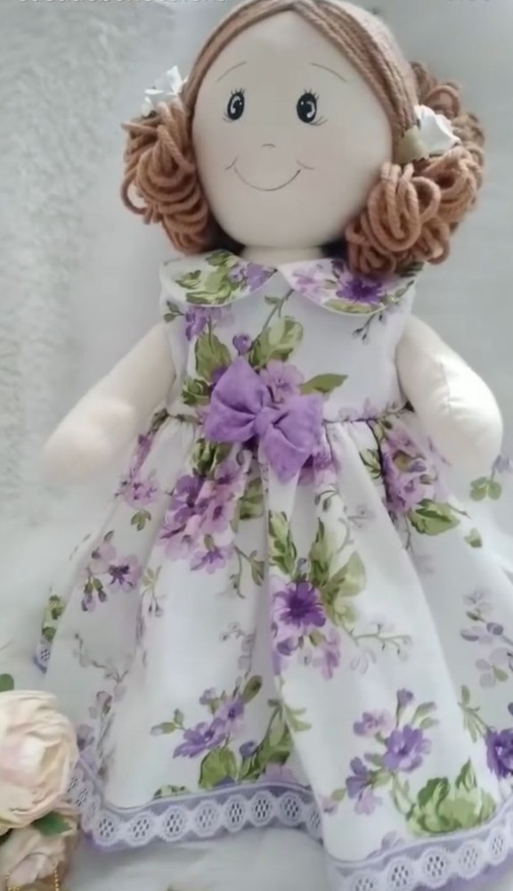 Boneca artesanal Mariana — foto 1